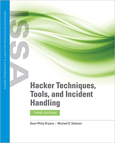 Hacker Techniques Tools and Incident Handling 3rd