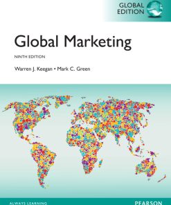 Global Marketing 9th 9E Warren Keegan