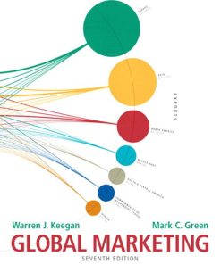 Global Marketing 7th 7E Warren Keegan Mark Green