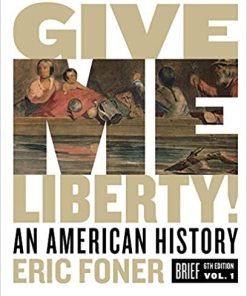 Give Me Liberty An American History Brief Sixth Vol Volume One 6th