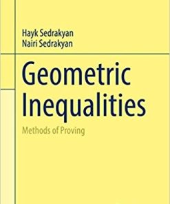 Geometric Inequalities Methods of Proving Problem Books in Mathematics