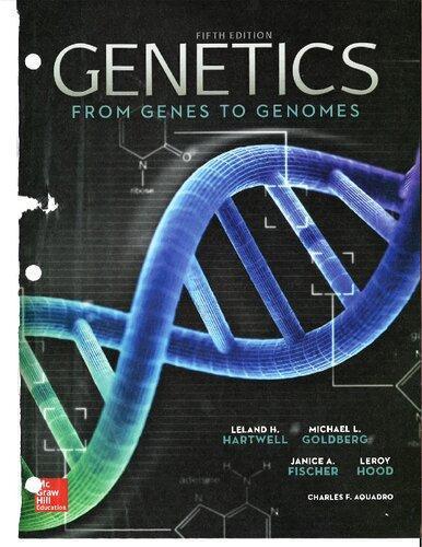 Genetics From Genes To Genomes 5Th