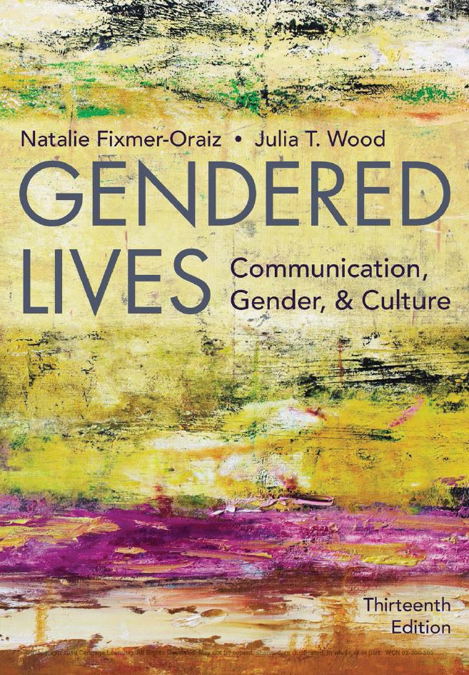 Gendered Lives 13th 13E Natalie FixmerOraiz
