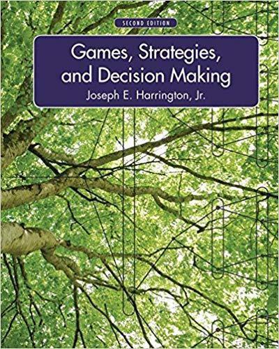 Games Strategies And Decision Making 2nd