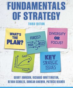 Fundamentals of Strategy 3rd 3E Gerry Johnson