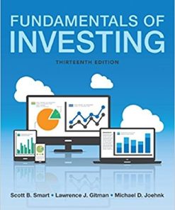 Fundamentals of Investing 13th by Scott B Smart