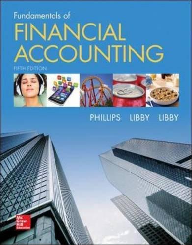 Fundamentals Of Financial Accounting 5Th