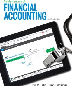 Fundamentals of Financial Accounting 4th 4E Phillips Fred