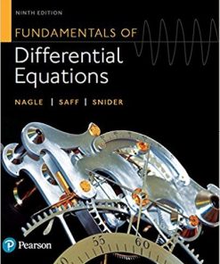 Fundamentals of Differential Equations 9th
