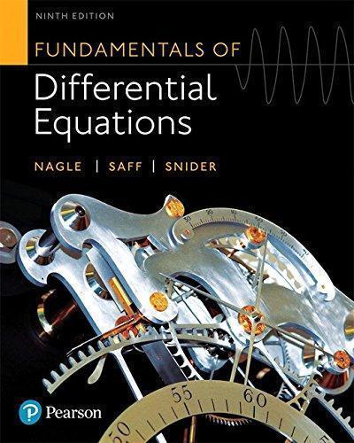 Fundamentals Of Differential Equations 8Th