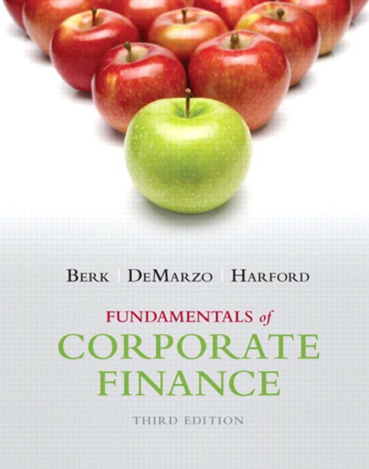 Fundamentals of Corporate Finance 3rd 3E