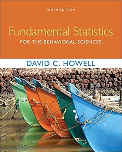 Fundamental Statistics for the Behavioral Sciences 9th by David C Howell