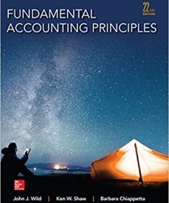 Fundamental Accounting Principles 22nd by John Wild