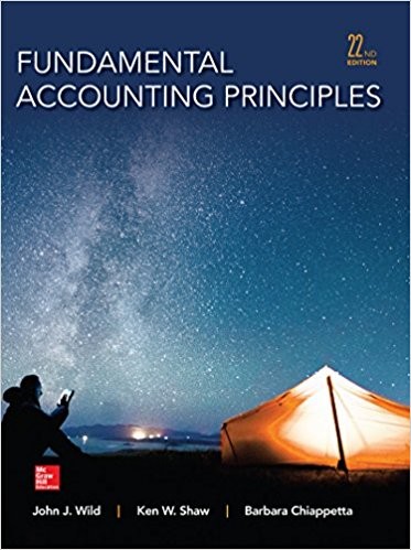 Fundamental Accounting Principles 22nd by John Wild