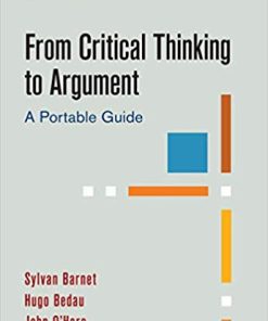 From Critical Thinking to Argument A Portable Guide 6th