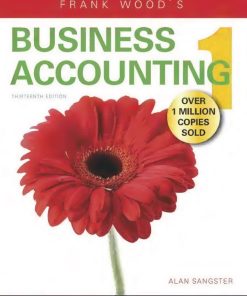 Frank Wood8217s Business Accounting Over 1 13th 13E