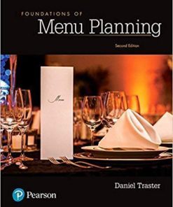 Foundations Of Menu Planning 2Nd