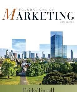Foundations of Marketing 6th 6E William Pride
