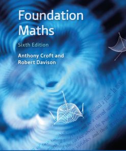 Foundation Maths 6th 6E Anthony Croft
