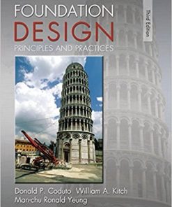 Foundation Design Principles and Practices 3rd