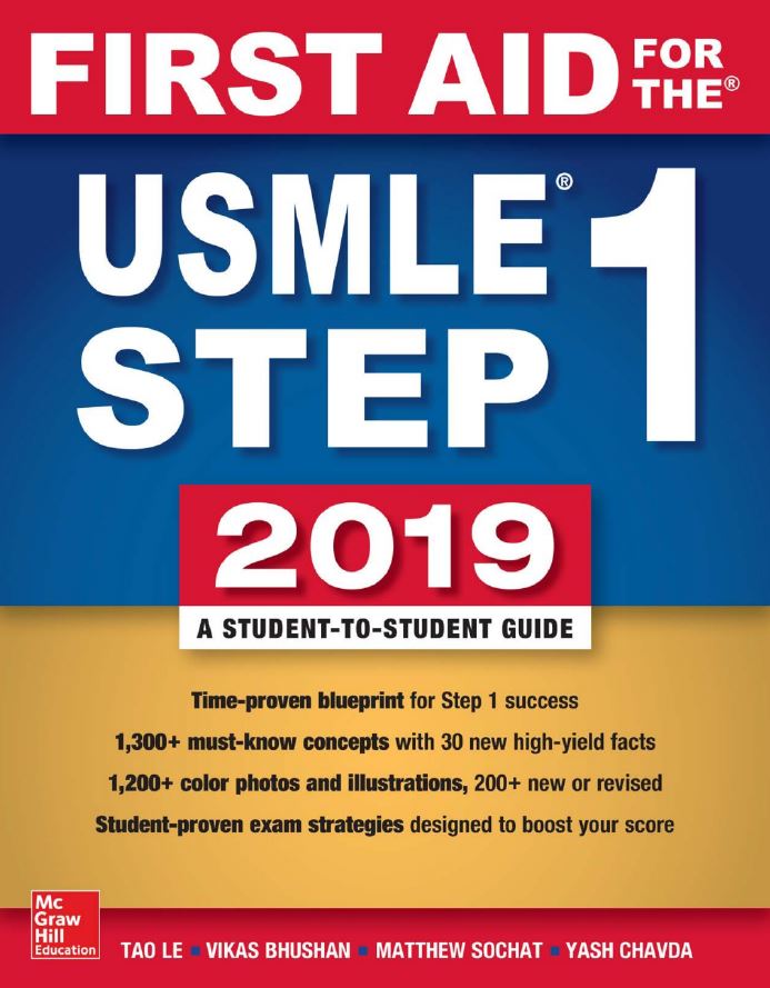 First Aid for the USMLE Step 1 29th 29E