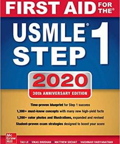 First Aid for the USMLE Step 1 2020 Thirtieth 30th