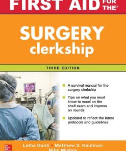 First Aid for the Surgery Clerkship 3rd 3E