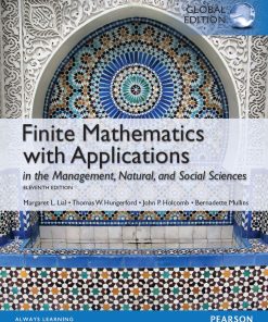 Finite Mathematics with Applications 11th 11E Margaret Lial