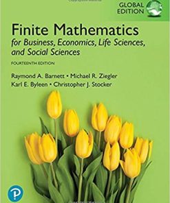 Finite Mathematics for Business Economics Life Sciences and Social Sciences Global 14th