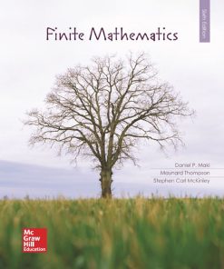 Finite Mathematics 6th 6E Daniel Maki Maynard Thompson