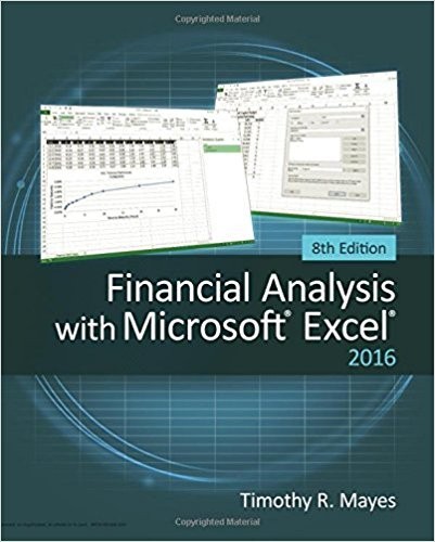 Financial Analysis with Microsoft Excel 2016 8th