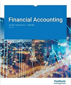 Financial Accounting v 20 by Joe Ben Hoyle