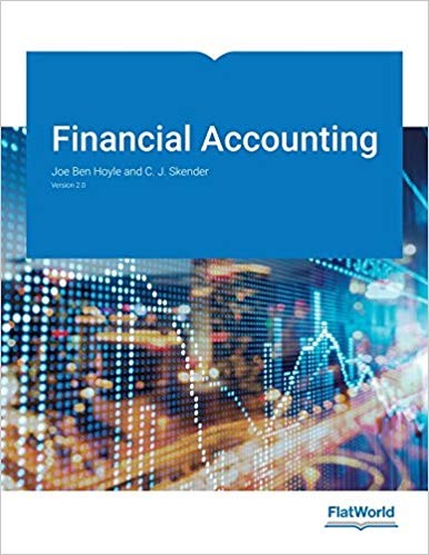 Financial Accounting v 20 by Joe Ben Hoyle