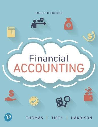 Financial Accounting 12th by C William Thomas