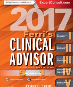 Ferri8217s Clinical Advisor 2017 5 Books In 1 19th 19E