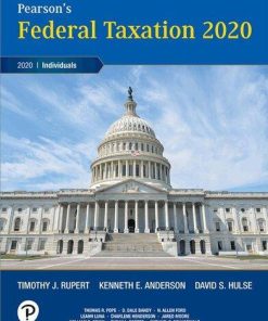 Federal Taxation 2020 Rupert Anderson Hulse
