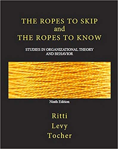 The Ropes to Skip and the Ropes to Know 9th by Ritti