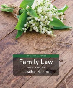 Family Law 7th 7E Jonathan Herring