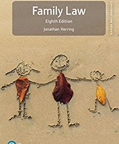 Family Law Longman Law Series 8th by Jonathan Herring