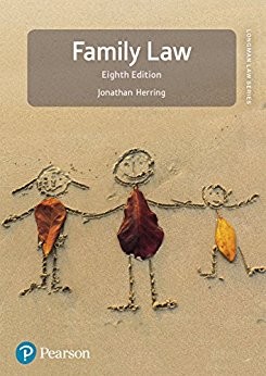 Family Law Longman Law Series 8th by Jonathan Herring