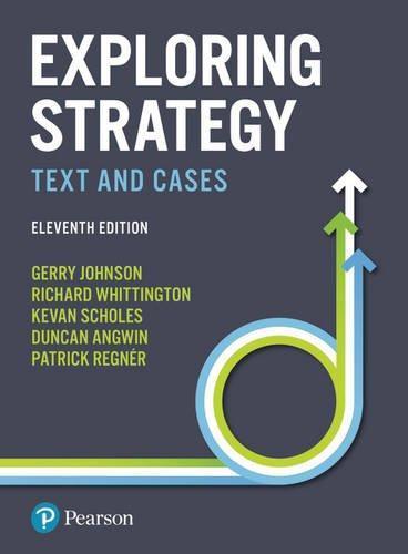 Exploring Strategy Text And Cases 11Th