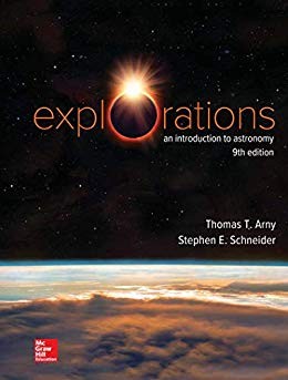Explorations Introduction to Astronomy 9th by Thomas Arny