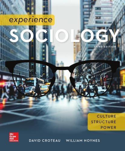 Experience Sociology 3Rd