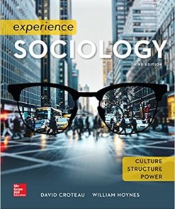 Experience Sociology 3rd by David Croteau